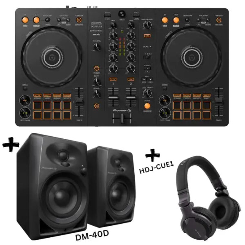 pioneer-ddj-flx-4-dm40-combo Pioneer DDJ FLX-4 DM40 Combo