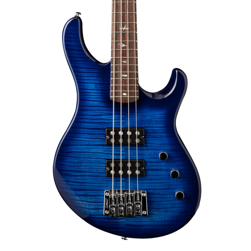 prs-se-kingfisher-bass-faded-blue-wrap-around-burst-with-gig-bag PRS SE Kingfisher Bass Faded Blue Wrap Around Burst With Gig Bag