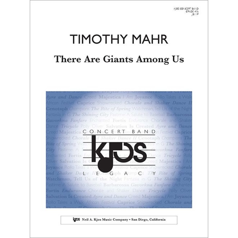 there-are-giants-among-us-concert-band-grade-4 There Are Giants Among Us - Concert Band Grade 4