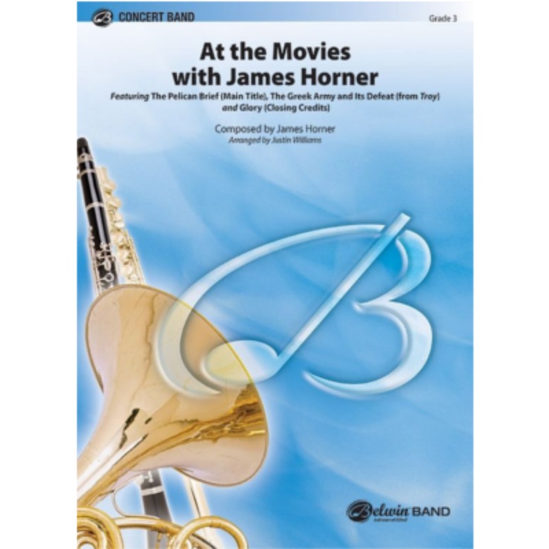 at-the-movie-with-james-horner-arr-justin-williams-concert-band-chart-grade-3 At the Movie with James Horner Arr. Justin Williams Concert Band Chart Grade 3
