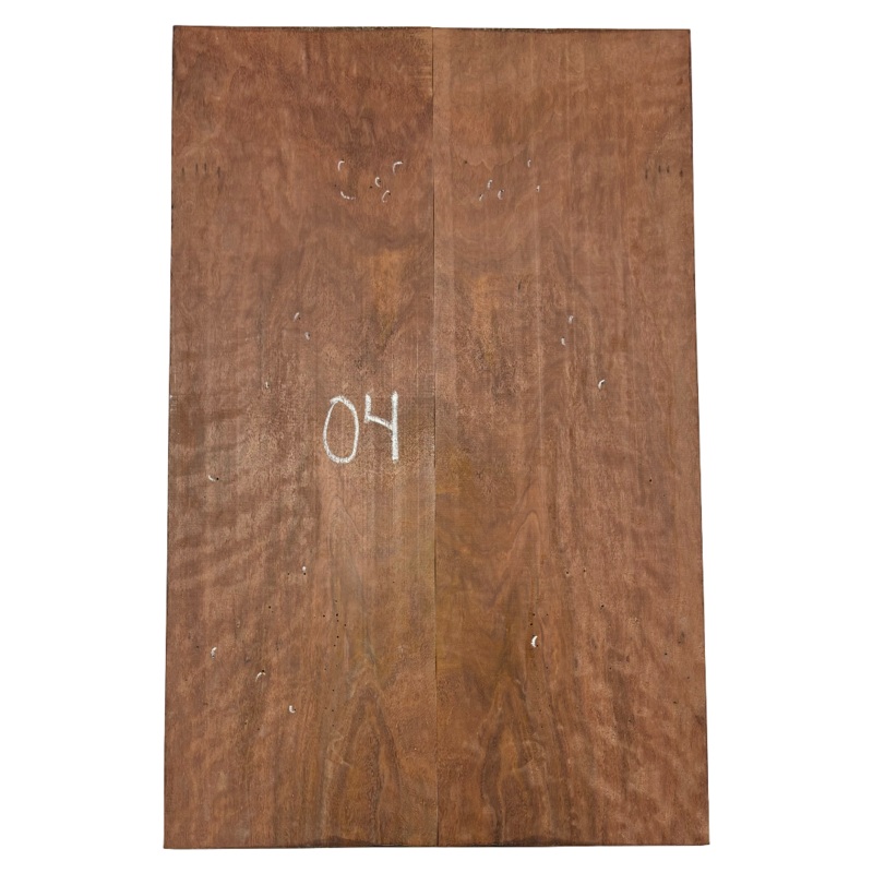 flame-sydney-red-gum-burl-guitar-drop-top-22-x-7-1-8-x-3-8-04 Flame Sydney Red Gum Burl Guitar Drop Top - 22" x 7-1/8" x 3/8" #04