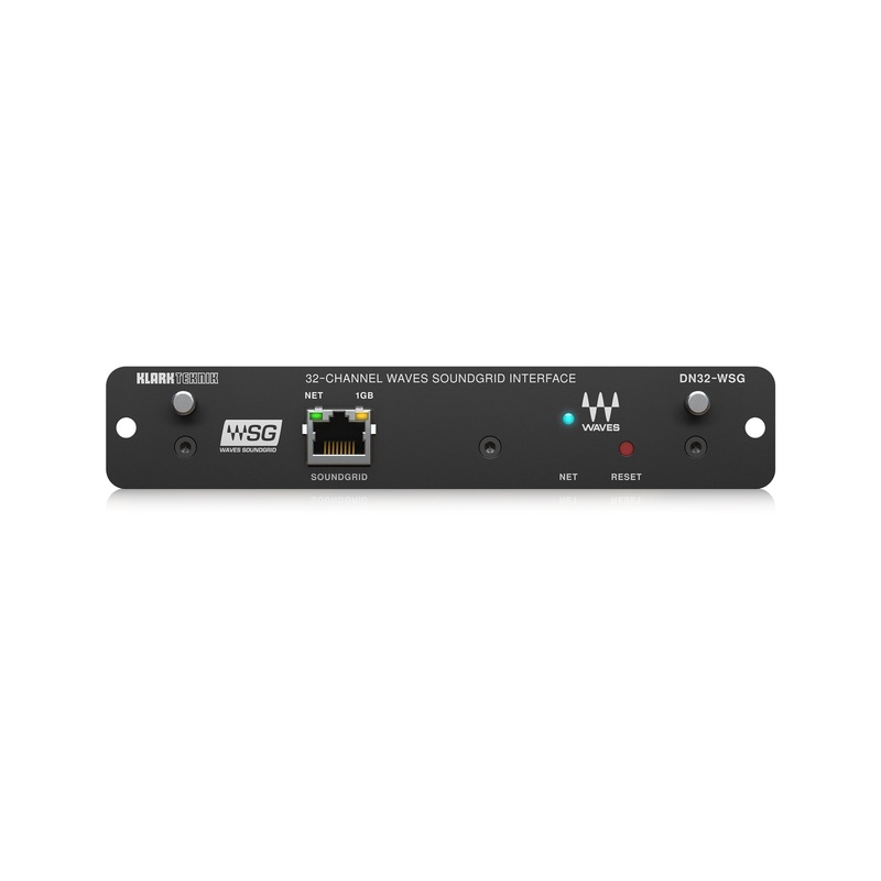 klark-teknik-dn32-wsg-32-channel-waves-soundgrid-expansion-module Klark Teknik DN32-WSG 32-Channel Waves SoundGrid Expansion Module