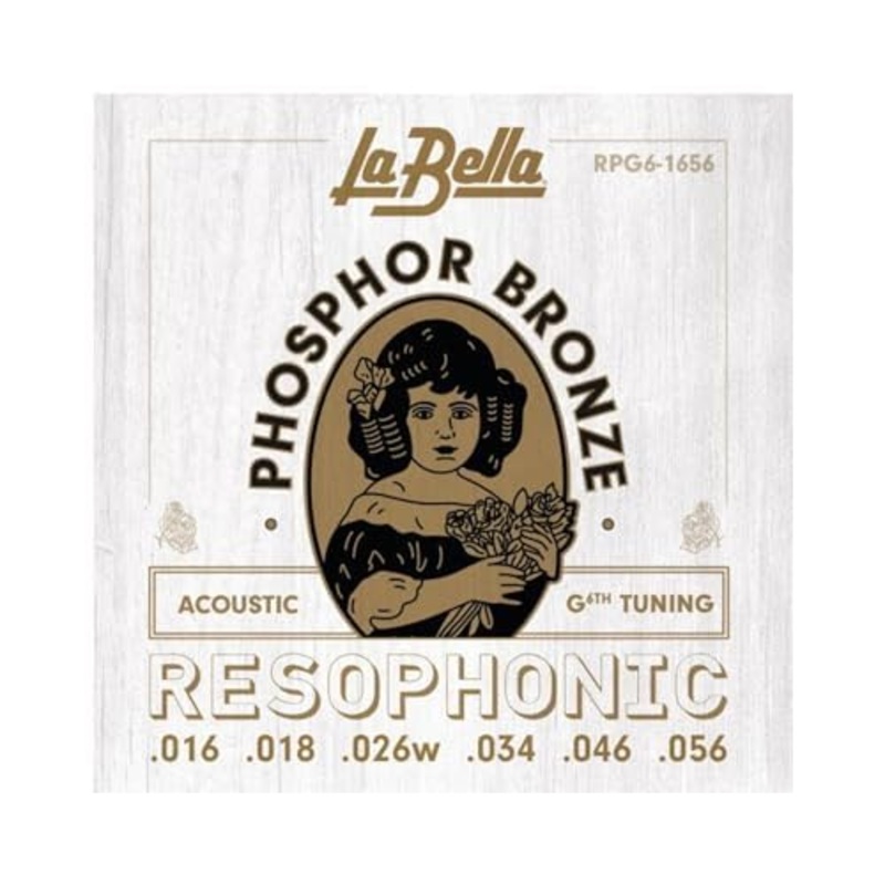 la-bella-rpg6-acoustic-resophonic-g6-tuning-16-56 La Bella RPG6 Acoustic Resophonic -G6 Tuning 16-56