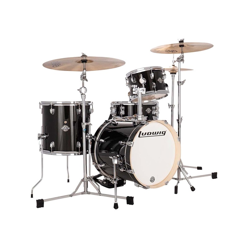 ludwig-lc2791-breakbeats-by-questlove-4pcs-shell-pack-w-bag-black-sparkle Ludwig LC2791 Breakbeats By Questlove 4pcs Shell Pack w/ Bag, Black Sparkle