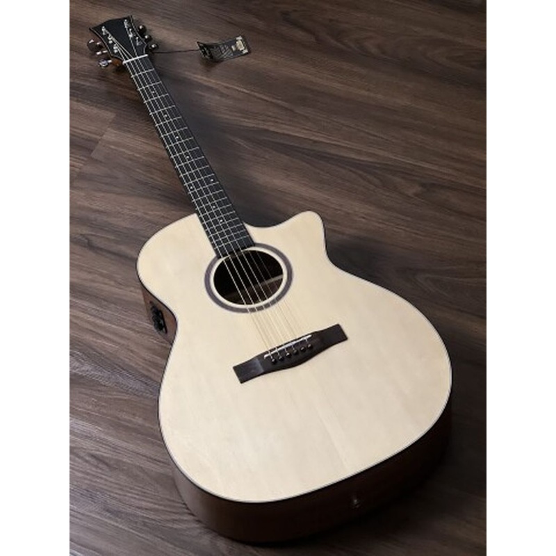 sqoe-spain-sq-40h-transacoustic-with-effects-in-natural-matte-spruce-walnut SQOE Spain SQ-40H TransAcoustic with Effects in Natural Matte Spruce/Walnut