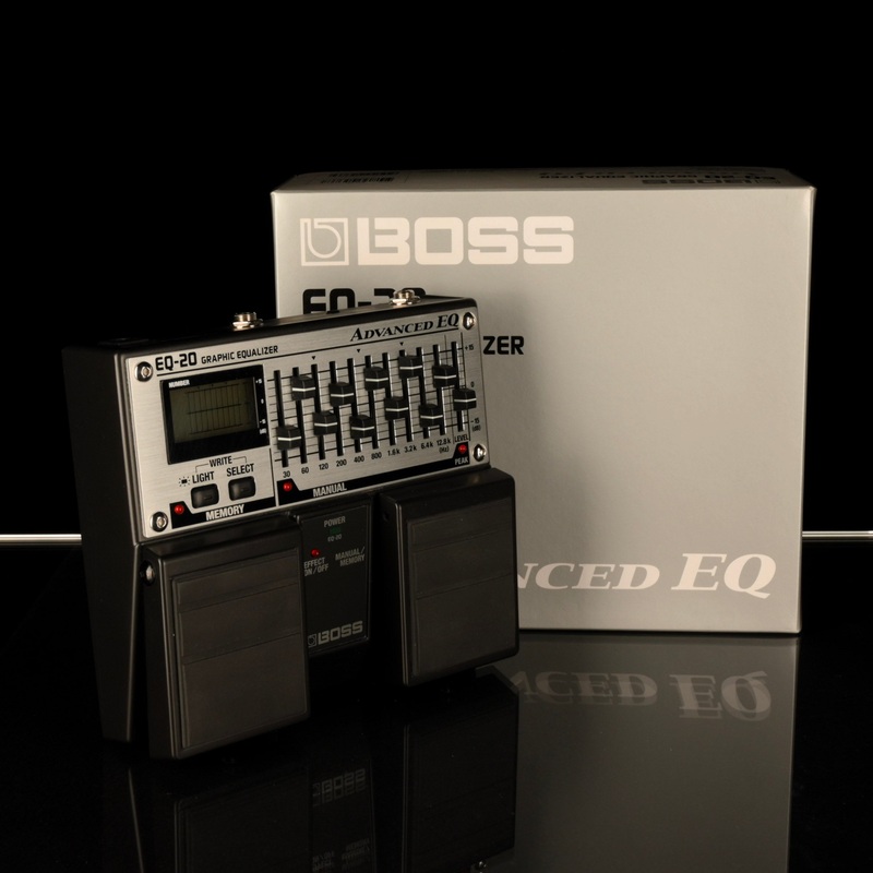 used-boss-eq-20-advanced-eq-pedal-with-box Used Boss EQ-20 Advanced EQ Pedal With Box