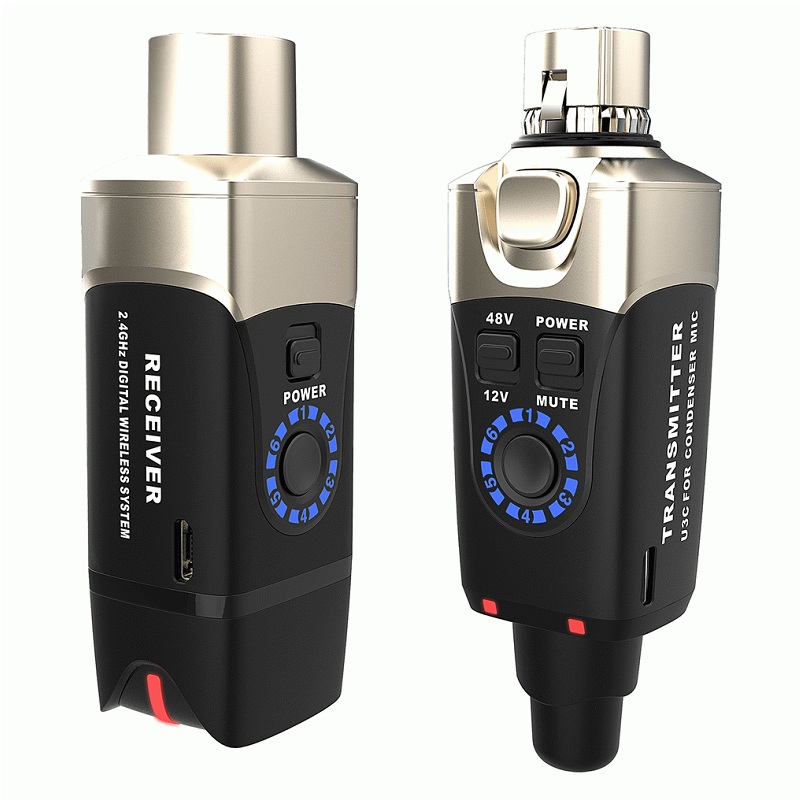 xvive-u3c-condensor-microphone-wireless-system Xvive U3C Condensor Microphone Wireless System