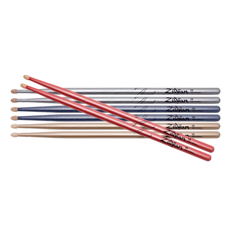 zildjian-5a-limited-edition-value-pack-chroma-series-4-for-3-drumsticks Zildjian 5A Limited Edition Value Pack Chroma Series, 4 For 3 Drumsticks