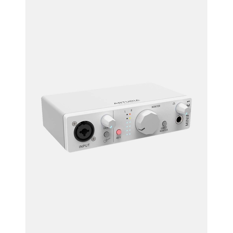 arturia-minifuse-1-white Arturia MiniFuse 1 White