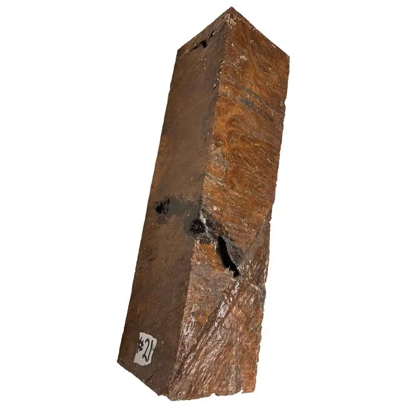 australian-red-coolibah-pepper-mill-blank-11-3-4-x-3-1-4-x-3-1-4-21 Australian Red Coolibah Pepper Mill Blank 11-3/4" x 3-1/4" x 3-1/4", #21