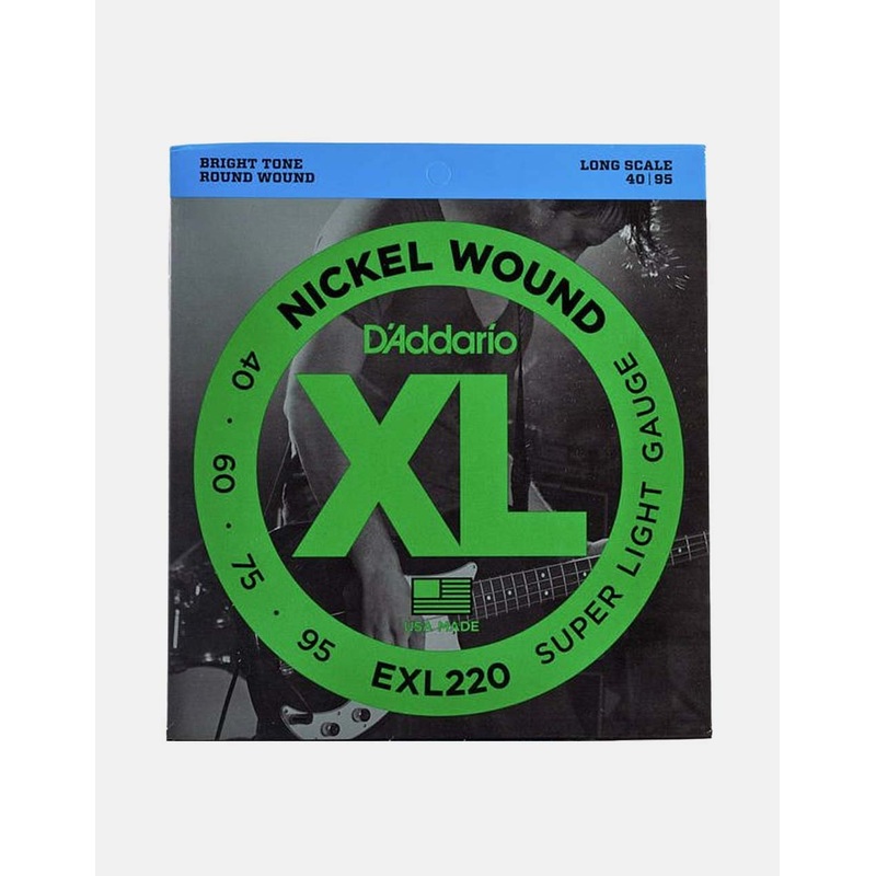 d-addario-exl220-bass-strings-40-95 D'Addario EXL220 Bass Strings (40-95)