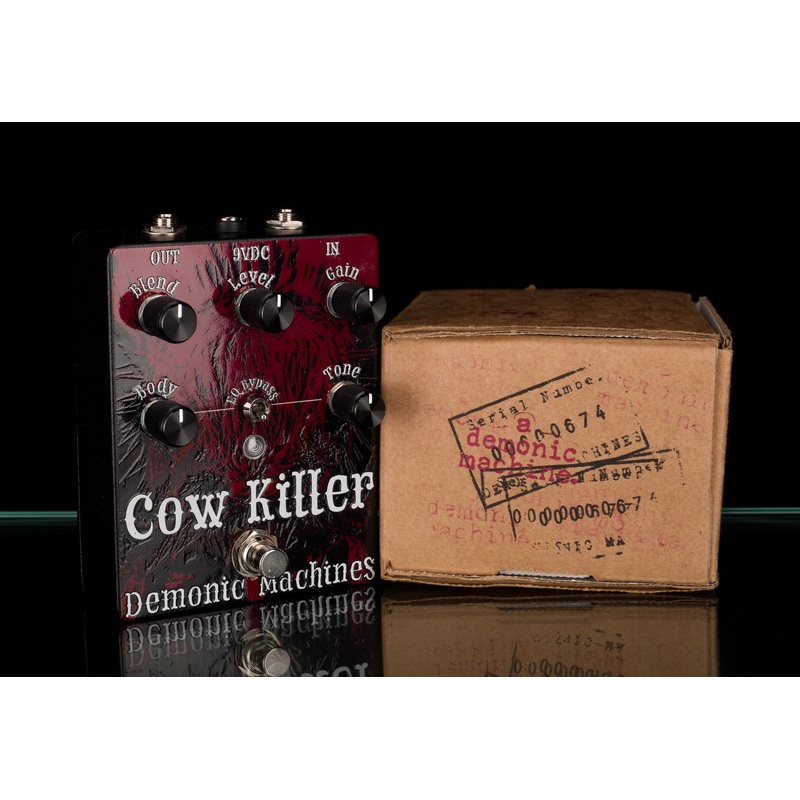 demonic-machines-cow-killer-bass-fuzz-guitar-effect-pedal Demonic Machines Cow Killer Bass Fuzz Guitar Effect Pedal