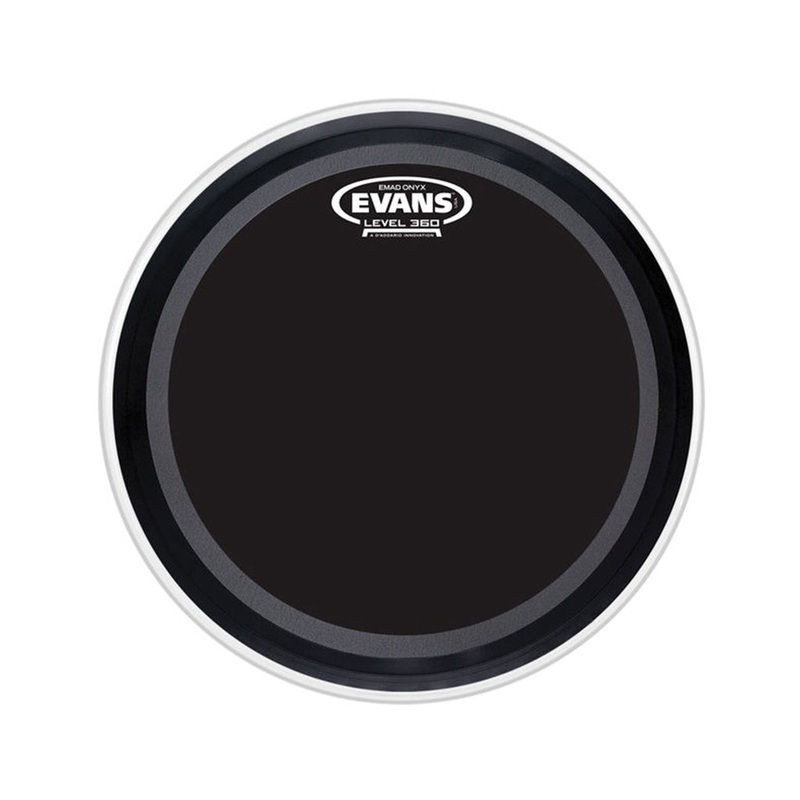 evans-bd22emadonx-22inch-emad-onyx-bass Evans BD22EMADONX 22inch EMAD ONYX - Bass