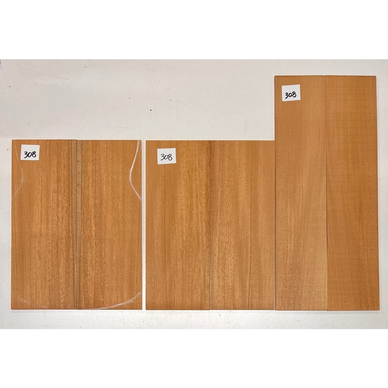 fijian-mahogany-baritone-guitar-back-side-sets-top-sets-308 Fijian Mahogany Baritone Guitar Back & Side Sets + Top Sets #308