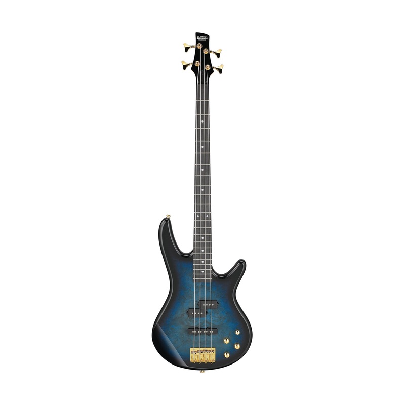 ibanez-gsr200pc-tmu-4-string-electric-bass-guitar-transparent-marine-burst Ibanez GSR200PC-TMU 4-String Electric Bass Guitar, Transparent Marine Burst