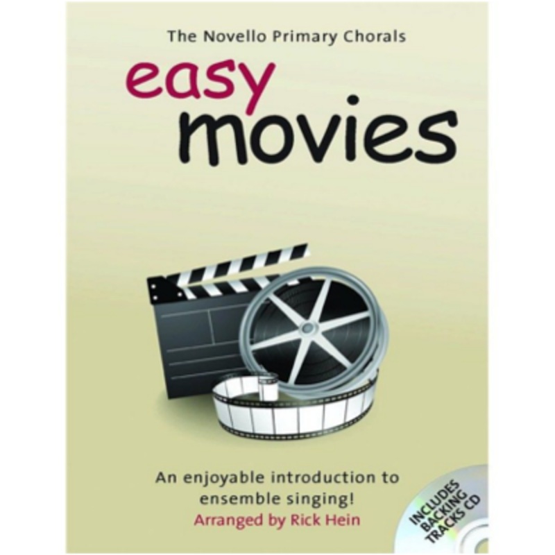 novello-primary-chorals-unison-2-part-easy-movies-book-cd Novello Primary Chorals Unison/2 Part - Easy Movies Book/CD