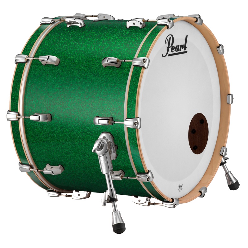 pearl-music-city-custom-26-x16-reference-series-bass-drum-w-bb3-mount-green-glass-rf2616bb-c446 Pearl Music City Custom 26"x16" Reference Series Bass Drum w/BB3 Mount GREEN GLASS RF2616BB/C446