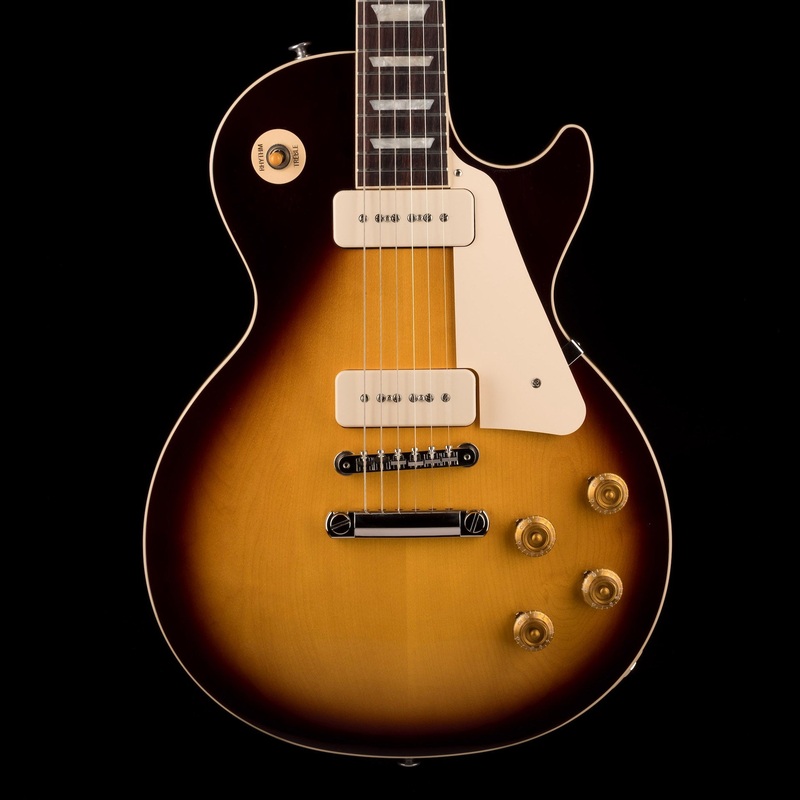pre-owned-gibson-les-paul-standard-50s-p-90-tobacco-burst-with-ohsc Pre Owned Gibson Les Paul Standard 50s P-90 Tobacco Burst With OHSC