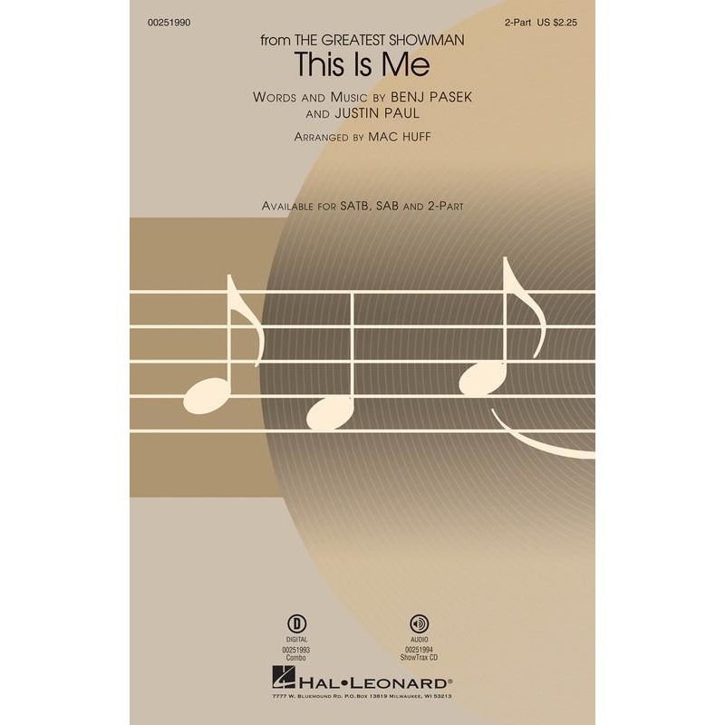 this-is-me-from-the-greatest-showman-pasek-paul-arr-mac-huff-choral This Is Me (from The Greatest Showman) Pasek & Paul Arr. Mac Huff Choral
