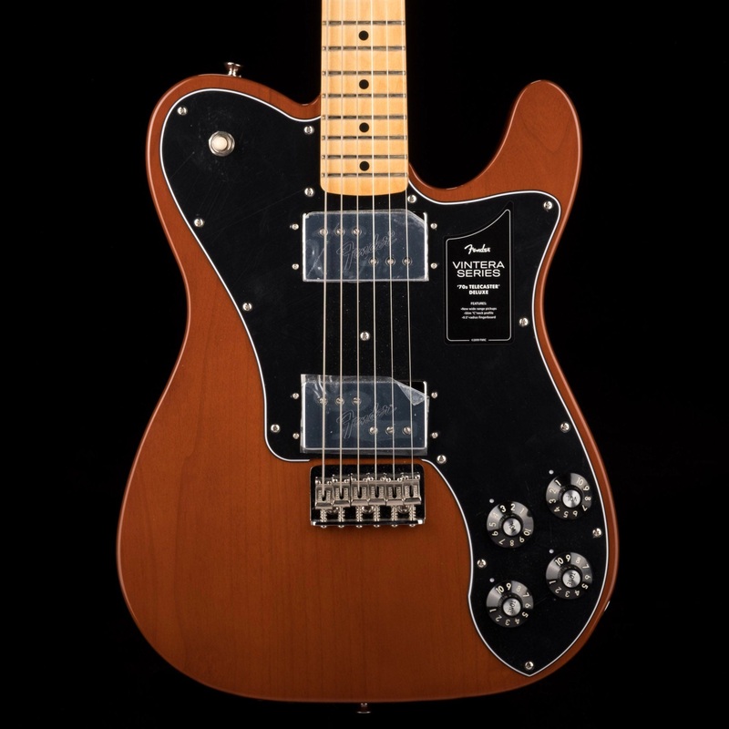 used-fender-vintera-70-s-tele-deluxe-mocha-with-gig-bag Used Fender Vintera 70's Tele Deluxe Mocha with Gig Bag