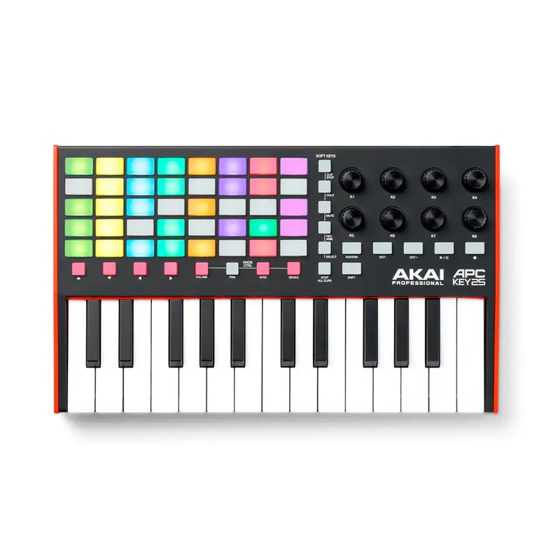 akai-apc-key-25-mkii-ableton-live-midi-controller-keyboard Akai APC Key 25 MKII Ableton Live MIDI Controller Keyboard