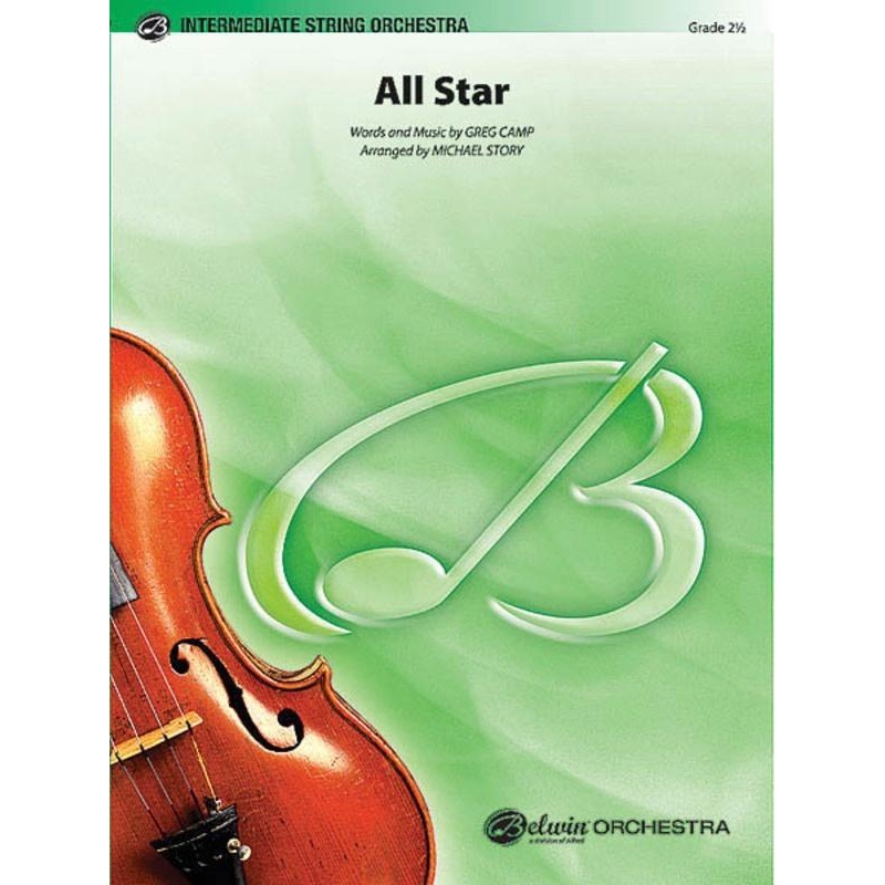 all-star-arr-mike-story-string-orchestra-grade-2-5 All Star, Arr. Mike Story String Orchestra Grade 2.5