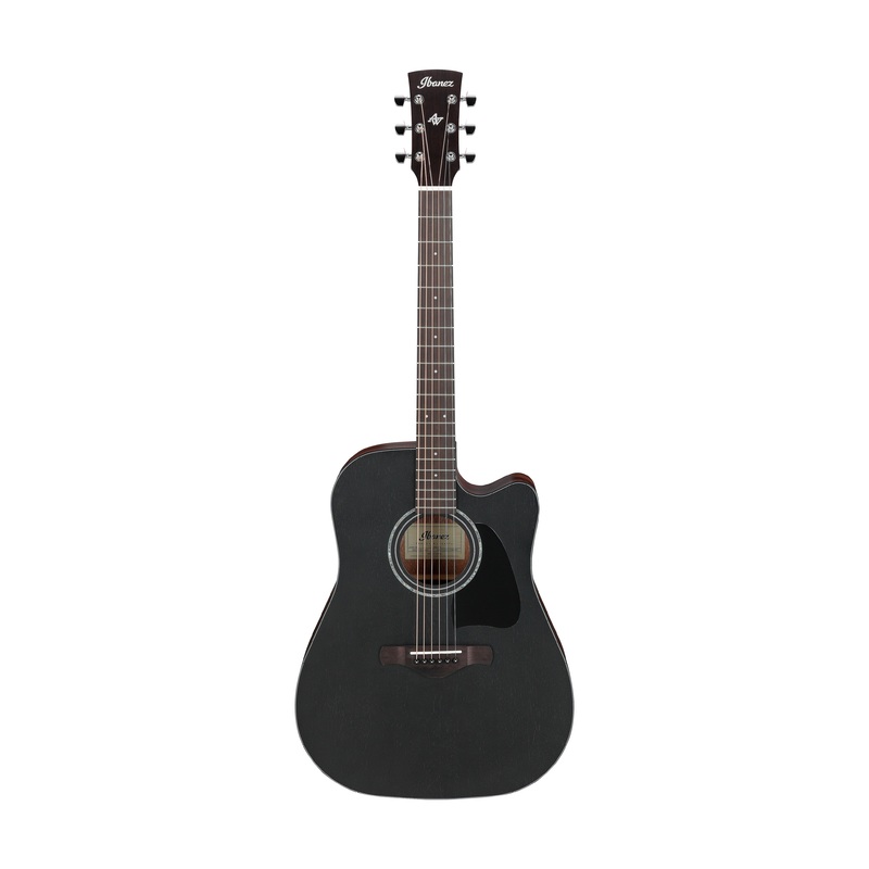 ibanez-artwood-aw247ce-wkh-acoustic-guitar-weathered-black-open-pore Ibanez Artwood AW247CE-WKH Acoustic Guitar, Weathered Black Open Pore