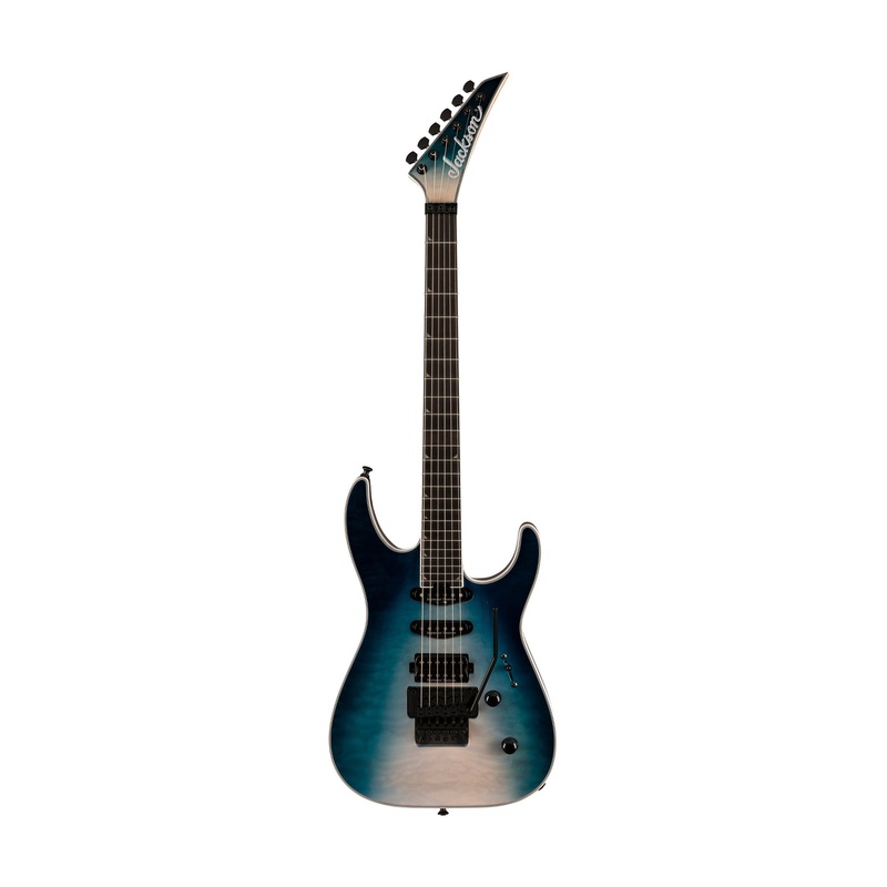 jackson-pro-plus-series-soloist-sla3q-electric-guitar-ebony-fb-polar-burst Jackson Pro Plus Series Soloist SLA3Q Electric Guitar, Ebony FB, Polar Burst