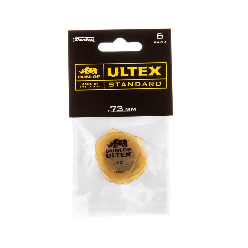 jim-dunlop-421p-73mm-ultex-standard-pick-6-pack Jim Dunlop 421P .73mm Ultex Standard Pick, 6-Pack