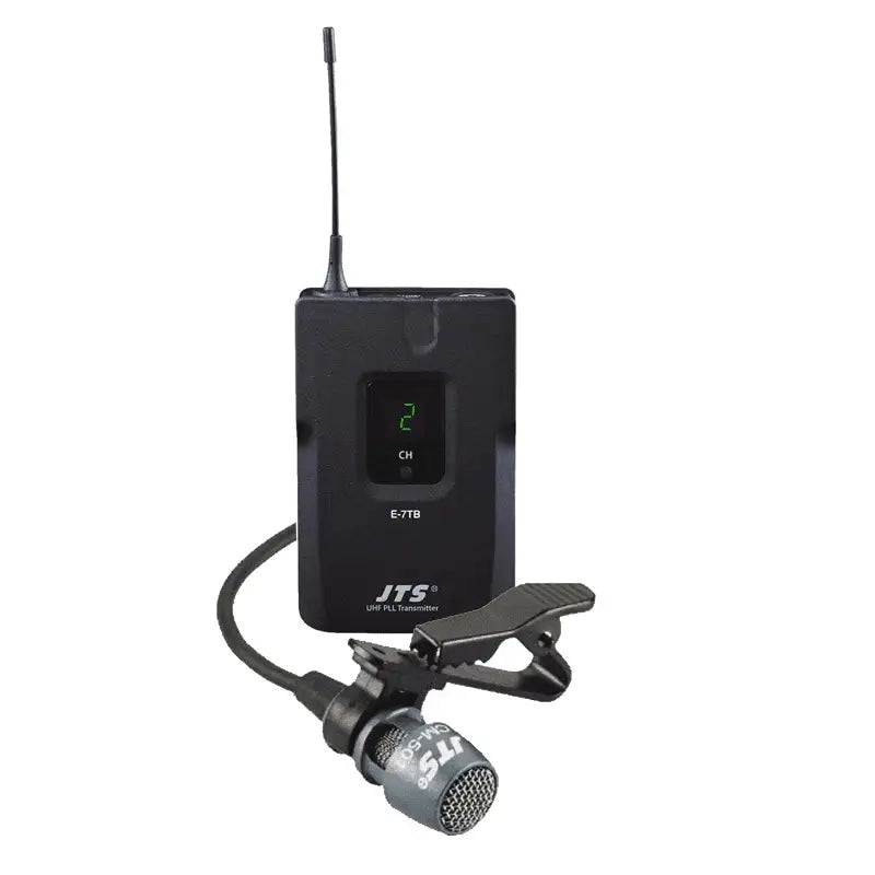jts-e-7tb-cm-501-replacement-bodypack-microphone-diversity-uhf-518-542-mhz JTS E-7TB+CM-501 REPLACEMENT BODYPACK MICROPHONE DIVERSITY UHF 518-542 Mhz
