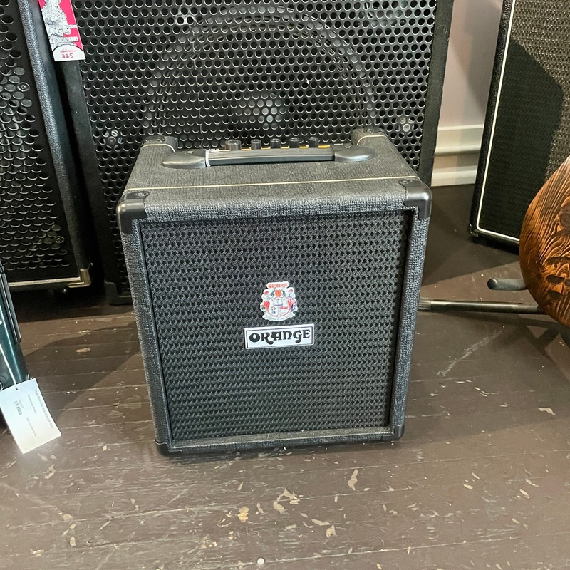 new-orange-crush-bass-25-watt-combo-amp-black New! Orange Crush Bass 25 Watt Combo Amp Black