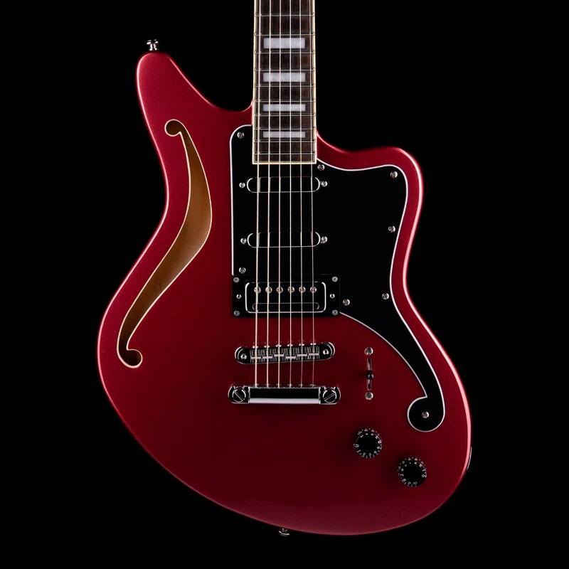 pre-owned-d-angelico-premier-bedford-sh-oxblood-semi-hollow-body-guitar Pre Owned D'Angelico Premier Bedford SH Oxblood Semi-Hollow Body Guitar