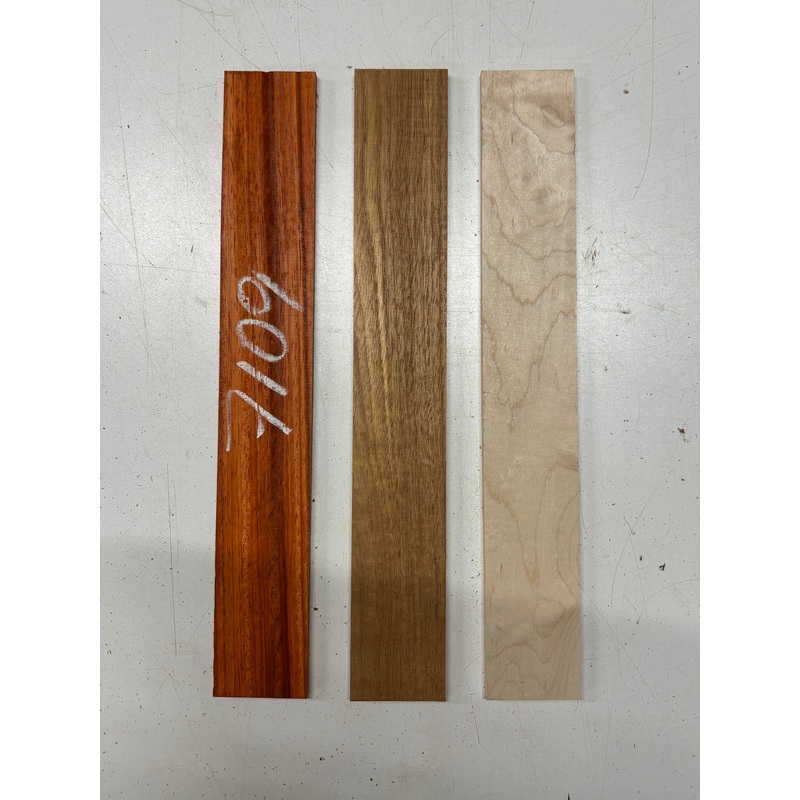 3-pack-3-species-padauk-mahogany-hard-maple-thin-stock-lumber-13-x2-x1-4-7109 3 Pack, 3 Species Padauk + Mahogany + Hard Maple Thin Stock Lumber 13"x2"x1/4"#7109