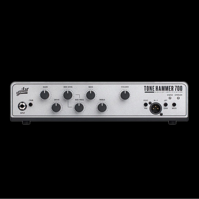 aguilar-tone-hammer-700-bass-amp-head Aguilar Tone Hammer 700 Bass Amp Head