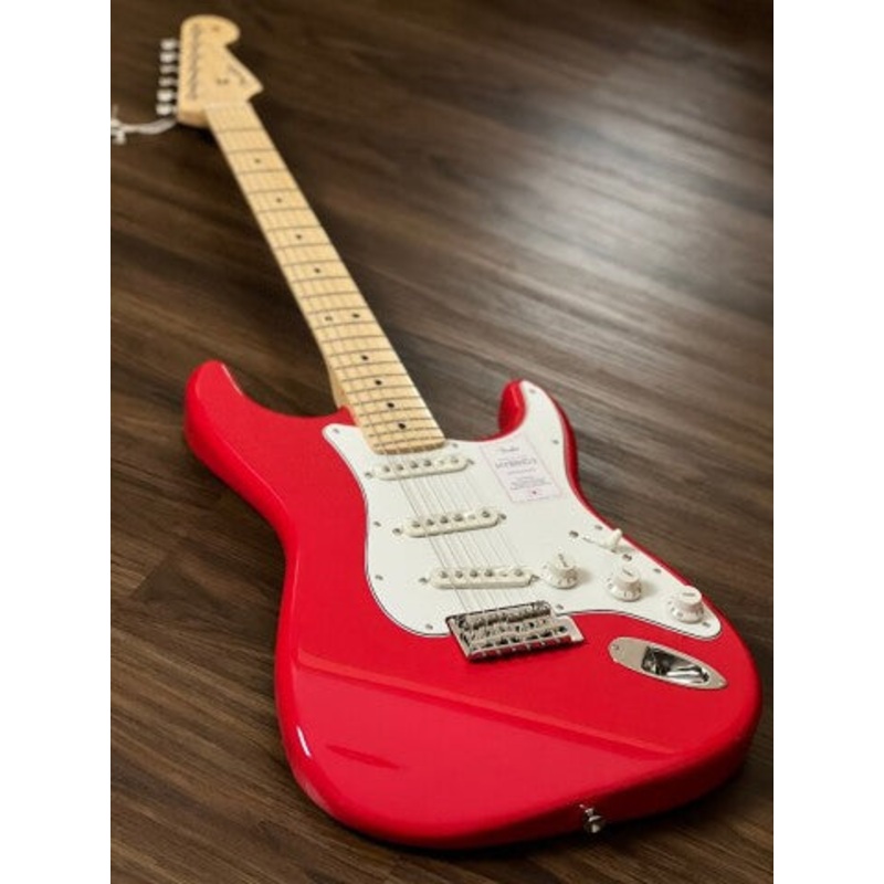 fender-japan-hybrid-ii-stratocaster-with-maple-fb-in-modena-red Fender Japan Hybrid II Stratocaster with Maple FB in Modena Red