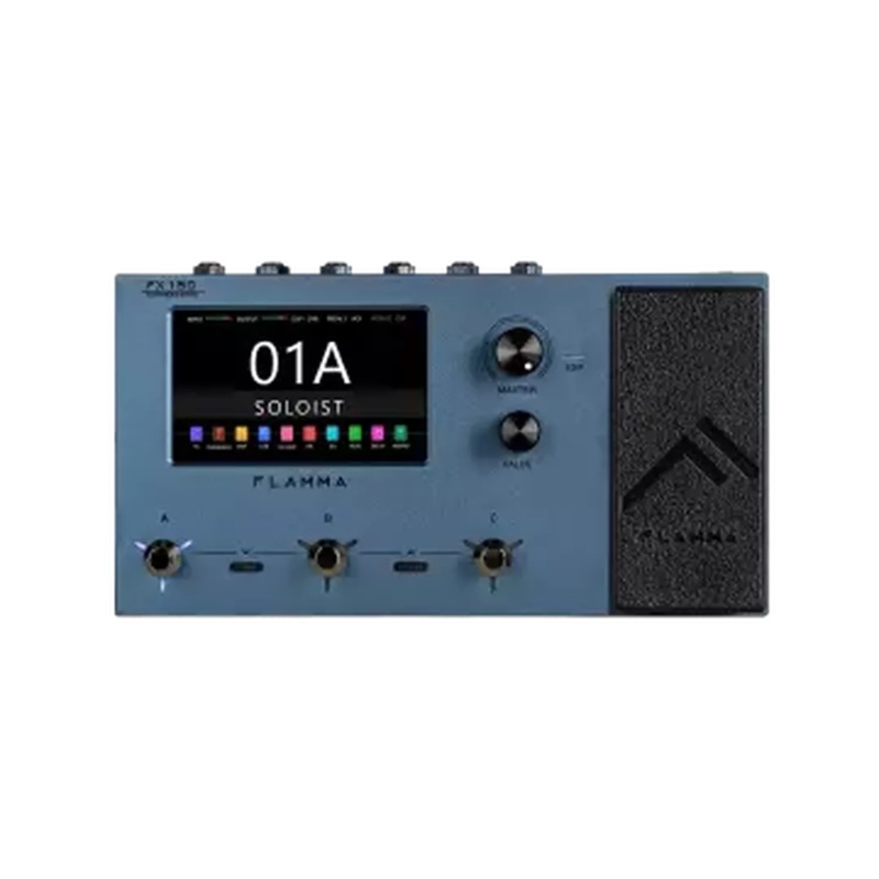 flamma-fx150-guitar-multi-effects-in-blue Flamma FX150 Guitar Multi Effects in Blue