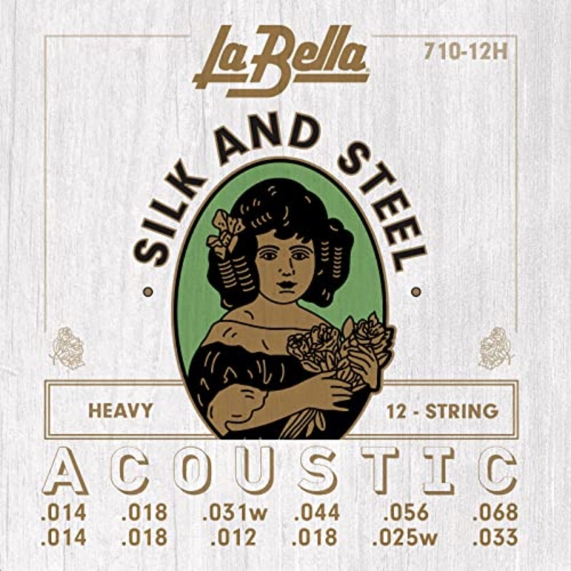 la-bella-710-12h-12-string-acoustic-guitarsilk-steel-heavy La Bella 710-12H 12-String Acoustic GuitarSilk & Steel - Heavy