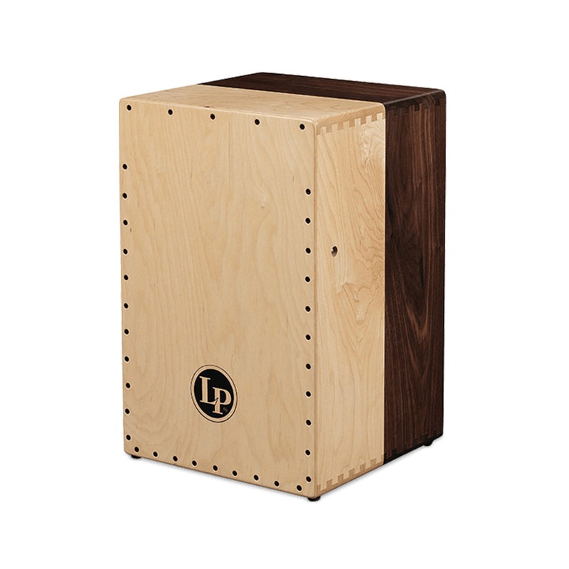 latin-percussion-lp1422-americana-solid-black-walnut-solid-hard-maple-cajon Latin Percussion LP1422 Americana Solid Black Walnut & Solid Hard Maple Cajon