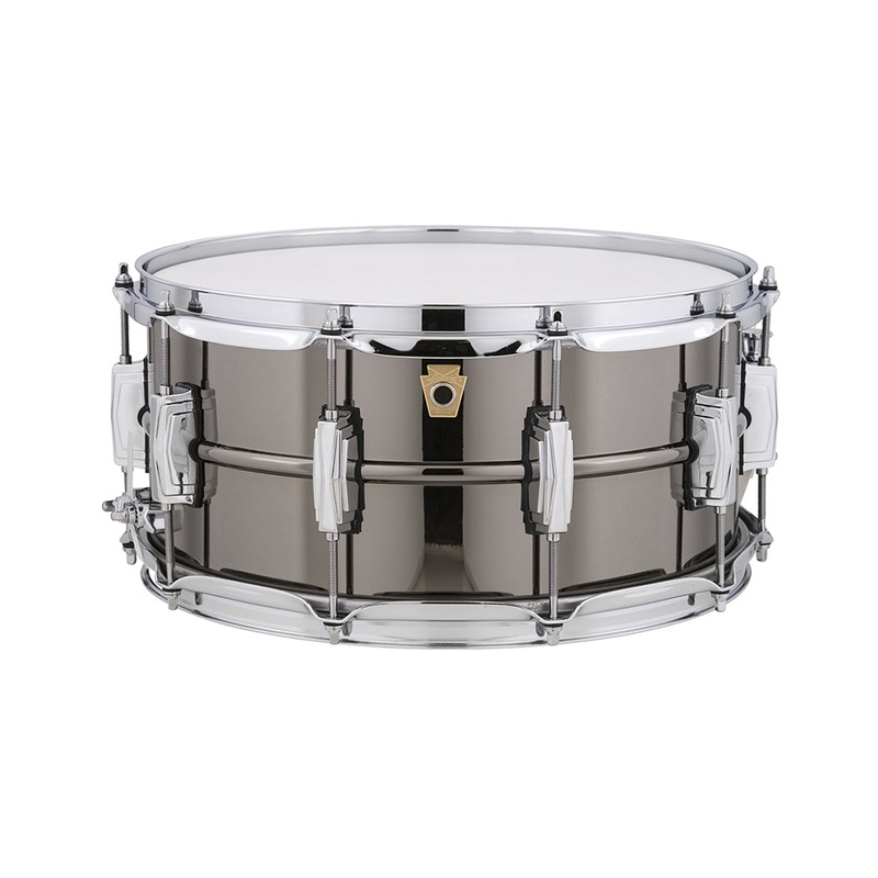 ludwig-lb417-6-5x14inch-black-beauty-snare-drum-smooth-shell-imperial-lugs Ludwig LB417 6.5x14inch Black Beauty Snare Drum, Smooth Shell, Imperial Lugs