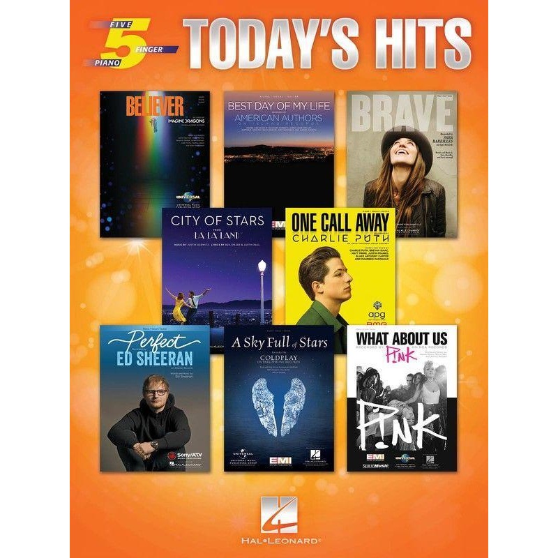 today-s-hits-for-five-finger-piano Today's Hits for Five-Finger Piano