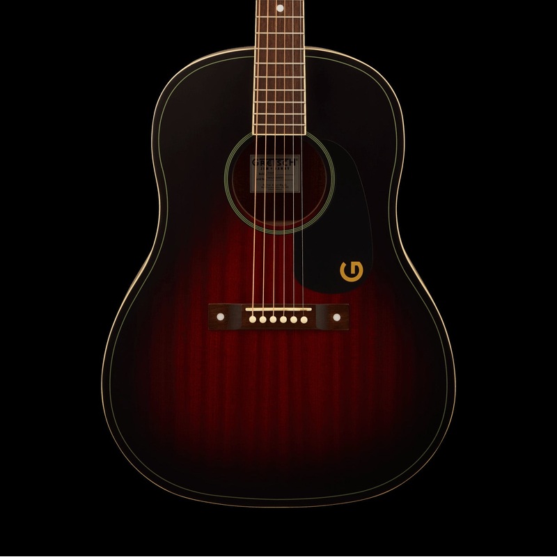 gretsch-jim-dandy-dreadnought-deep-cherry-burst-acoustic-guitar Gretsch Jim Dandy Dreadnought Deep Cherry Burst Acoustic Guitar