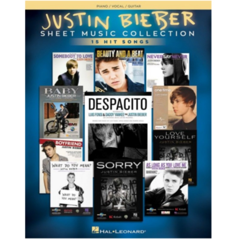 justin-bieber-sheet-music-collection Justin Bieber - Sheet Music Collection