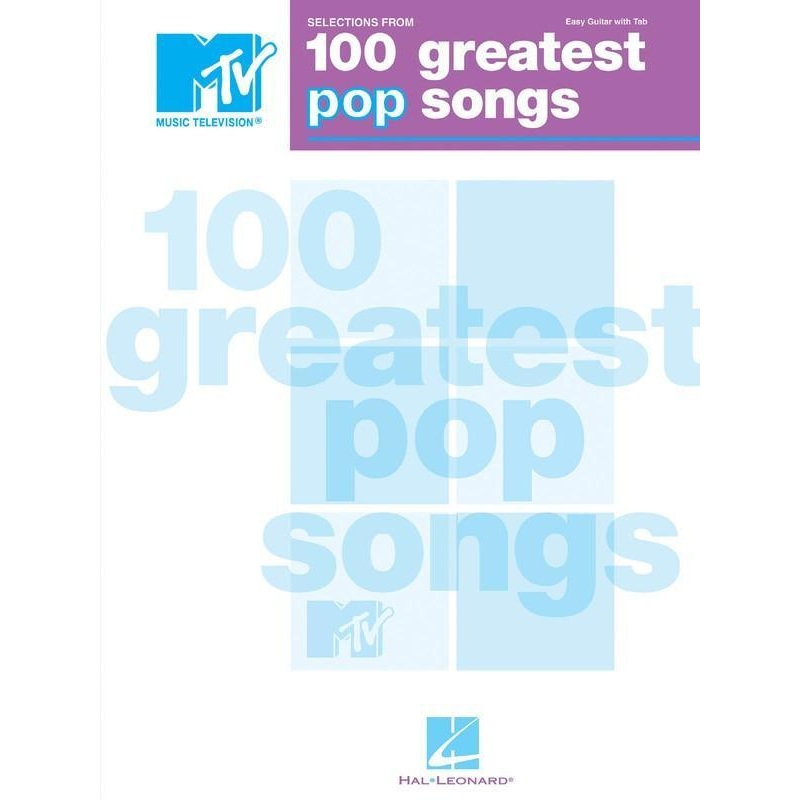 selections-from-mtv-s-100-greatest-pop-songs-easy-guitar-with-tab Selections from MTV's 100 Greatest Pop Songs - Easy Guitar with Tab