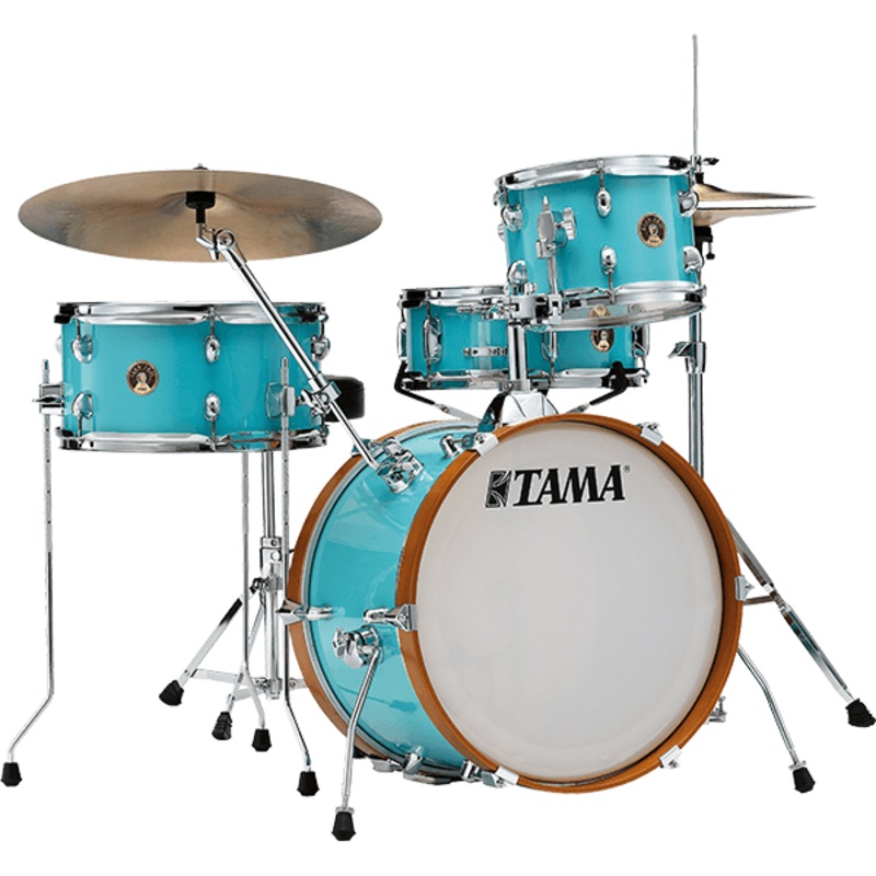 tama-club-jam-ljk48s-4-piece-shell-pack-with-snare-drum-aqua-blue Tama Club-JAM LJK48S 4-piece Shell Pack with Snare Drum - Aqua Blue