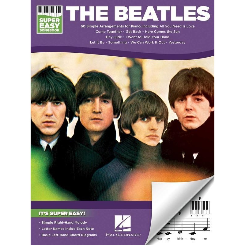 the-beatles-super-easy-songbook The Beatles - Super Easy Songbook