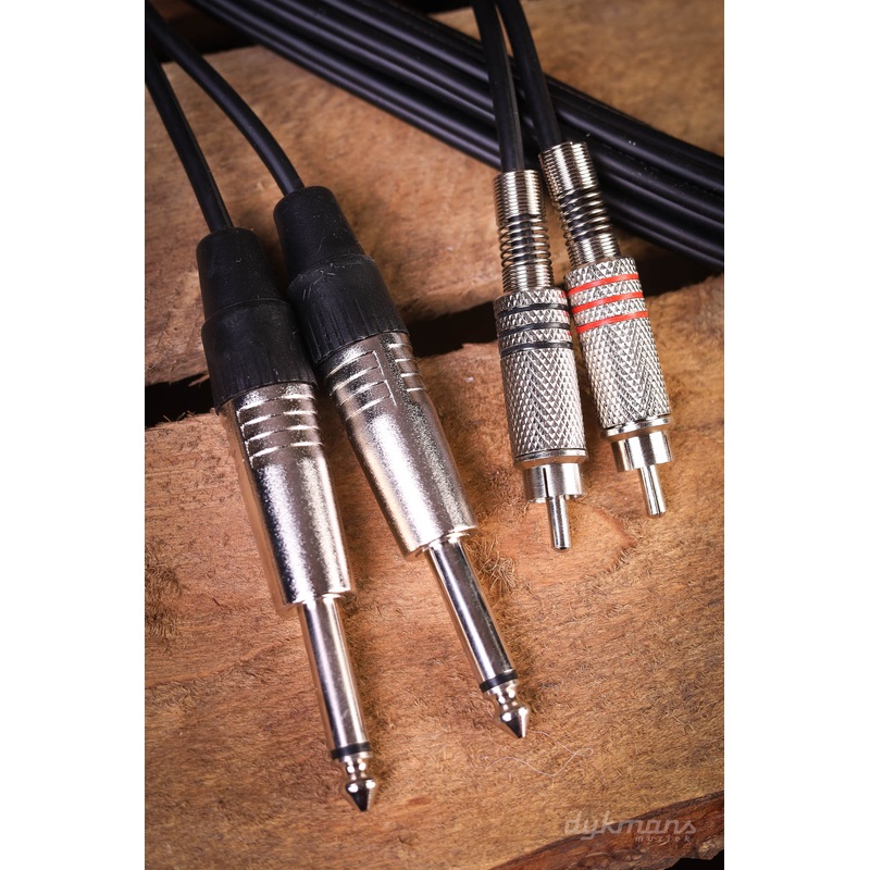 yellow-cable-k03-3-3m-cable-2x-rca-to-2x-jack Yellow Cable K03-3 3m Cable 2x RCA to 2x Jack