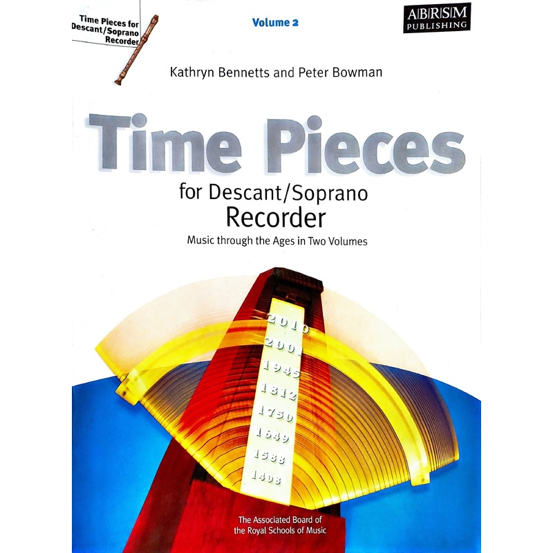 abrsm-time-pieces-for-descant-soprano-recorder-volume-2 ABRSM Time Pieces for Descant / Soprano Recorder Volume 2