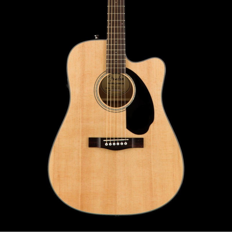 fender-cd-60sce-dreadnought-natural Fender CD-60SCE Dreadnought Natural