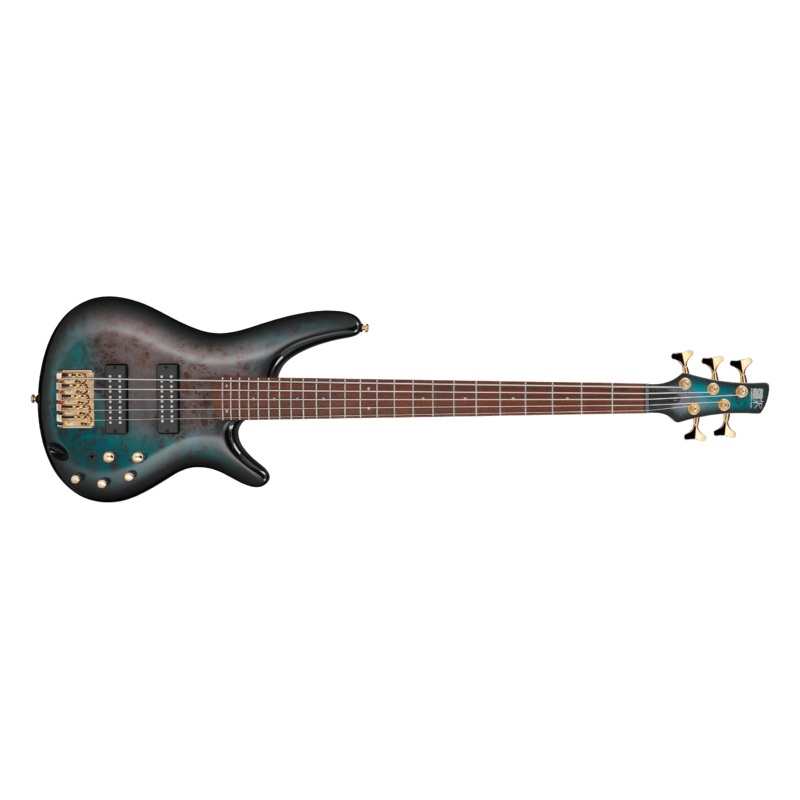 ibanez-sr405epbdx-5-string-electric-bass-tropical-seafloor-burst Ibanez SR405EPBDX 5-string Electric Bass - Tropical Seafloor Burst