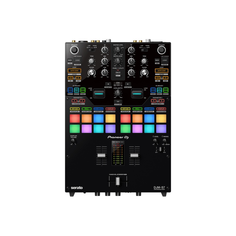pioneer-dj-djm-s7-2-channel-mixer-for-serato-dj Pioneer DJ DJM-S7 2-channel Mixer for Serato DJ